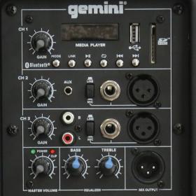 DIFFUSORE GEMINI AS 2108 BT WOOFER DA 8" 2 VIE 500 W DI PICCO TOTALI E 250 W RMS 60–20.000 Hz